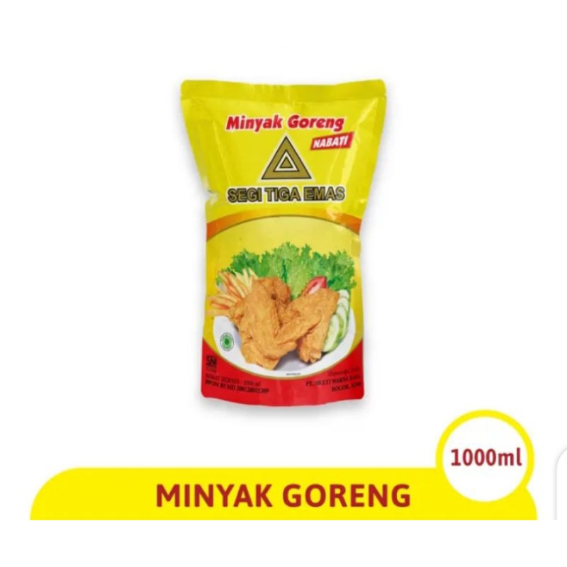 

Minyak Goreng Segitiga Emas 2 Liter