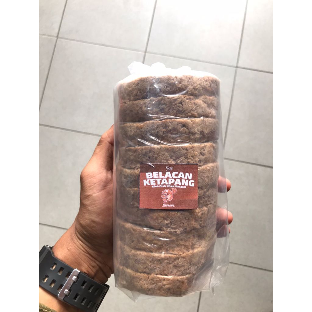 

Terasi, Belacan asli ketapang meranti, 10 keping