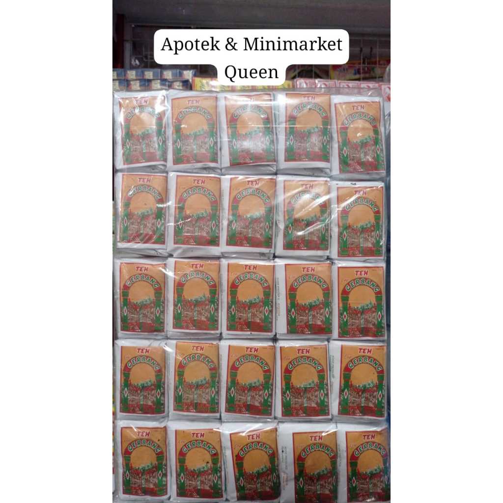 

Teh Cap Gerbang 40 gram Asli Pekalongan kemasan 1 slop isi 10 bungkus