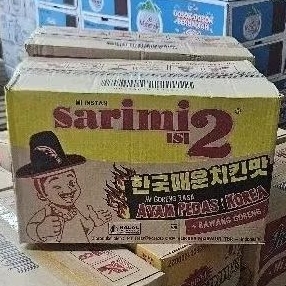 

ED 02.25 - CTN 24S - MI GORENG SARIMI DUO RASA AYAM KECAP - AYAM KREMES - KOREAN SPICY CHICKEN ( ayam pedas korea ) / MI SARIMIE 2 SARIMI2