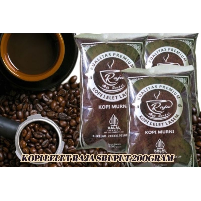 

KOPI LELET RAJA SRUPUT 200G LASEM REMBANG|| KOPI LELET LASEM REMBANG KOPI ROBUSTA 100% KOPI ASLI PREMIUM