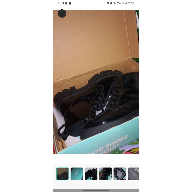 Sepatu boots kronikel project