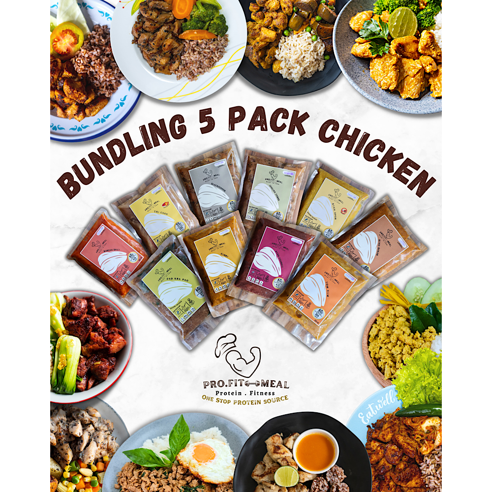 

PAKET BUNDLE 5 PACK - ProfitMeal Dada Ayam Marinasi - Dada ayam Diet - Ayam siap Masak - Dada ayam - Makanan Diet