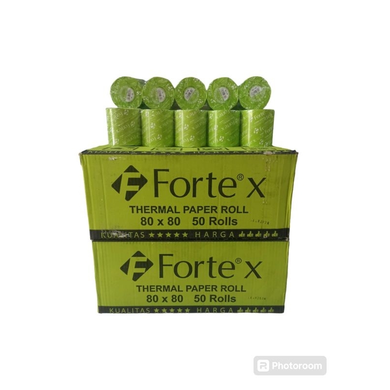 

thermal paper roll 80 x 80 Forte x # LGK