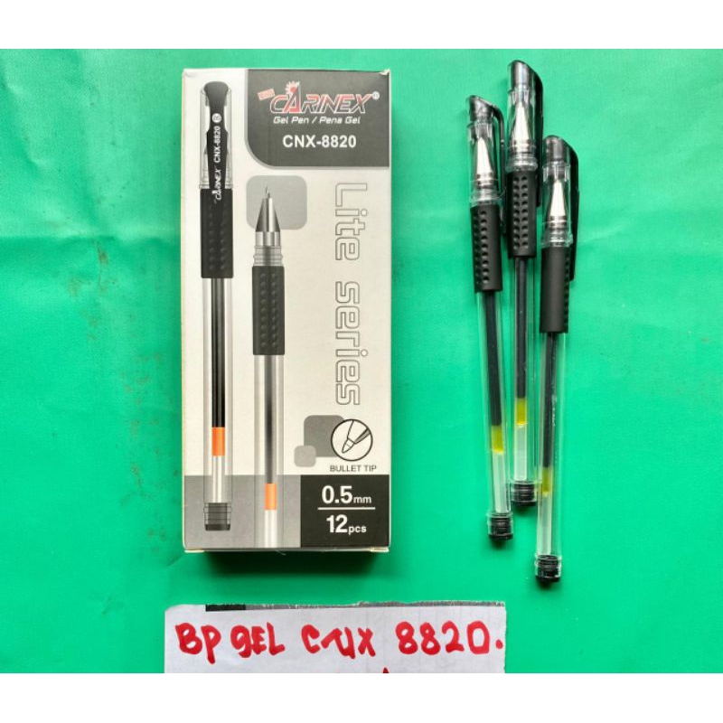 

(12PC) BULPEN CARINEX CNX-8820 0.5/GEL PEN