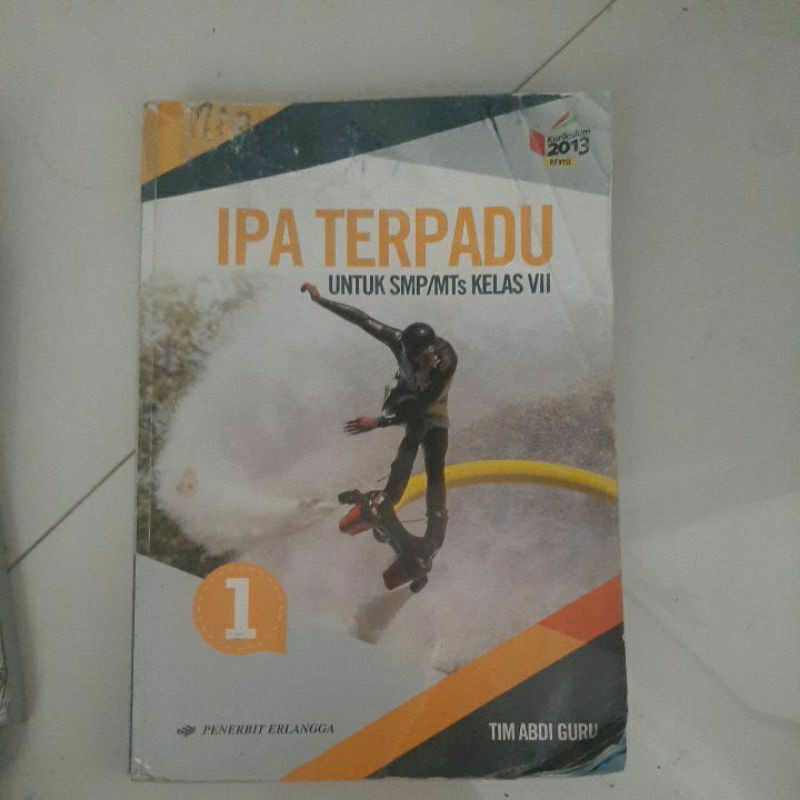 

IPA TERPADU untuk SMP/Mts kelas 7 buku bekas