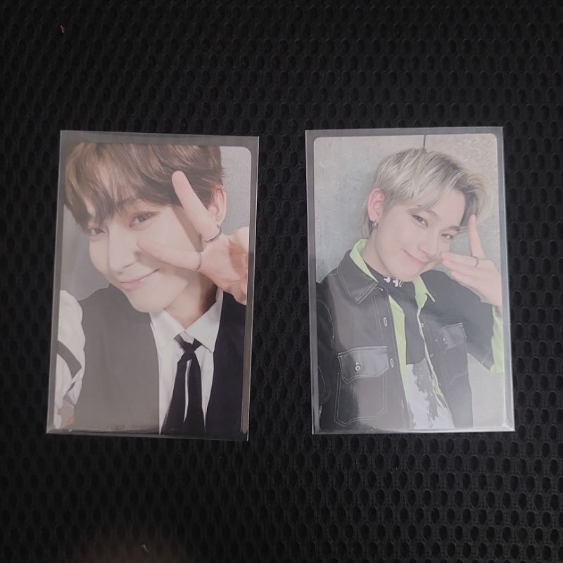 PHOTOCARD ENHYPEN SUNOO YIZHIYU DARK BLOOD BENE WEVERSE FEVER WV YZY