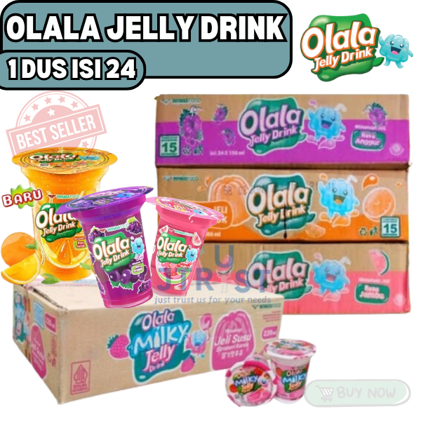

OLALA Jelly Drink 1 Dus isi 24 Pcs