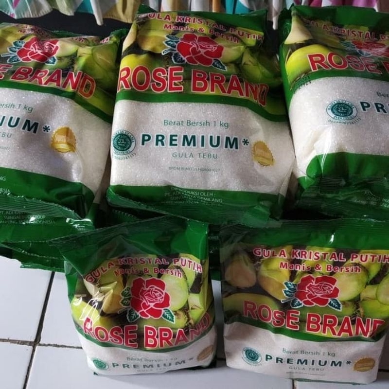 

Gula Pasir Rose Brand Hijau 1KG