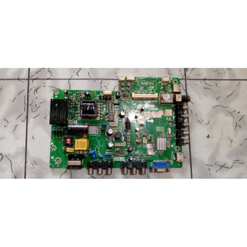 mainboard tv led Polytron pld 24d655