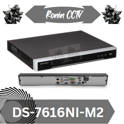 NVR HIKVISION 16ch DS-7616NI-M2 1U 8K NVR