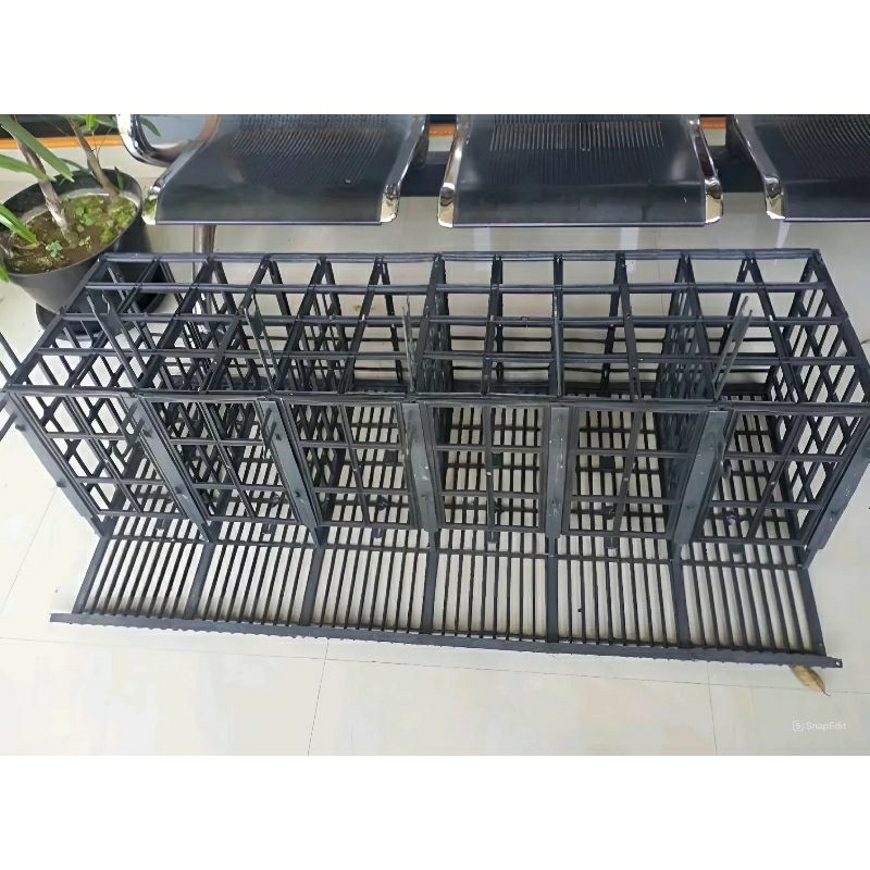 kandang ayam baterai bekas 6 pintu