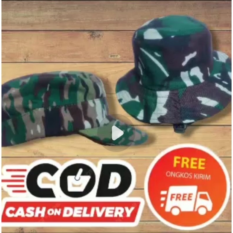 Topi Loreng Model Rimba