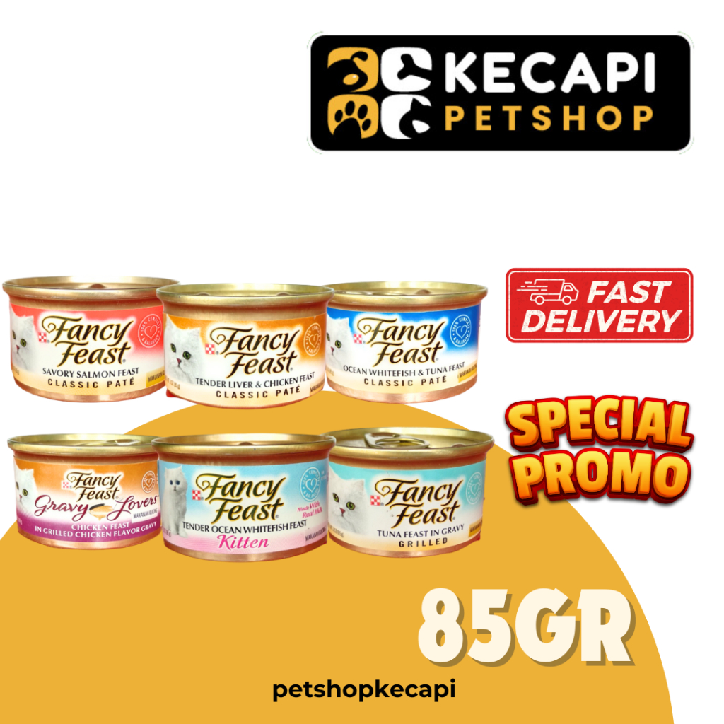 FANCY FEAST CAT WET FOOD 85GR all variant