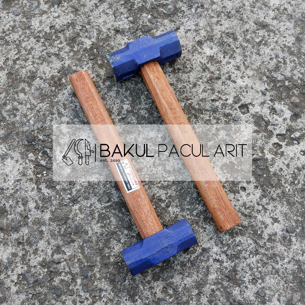 PALU BODEM TUKANG MERK TOPKUNG BAHAN ASLI BAJA | UKURAN 2LB dan 3LB