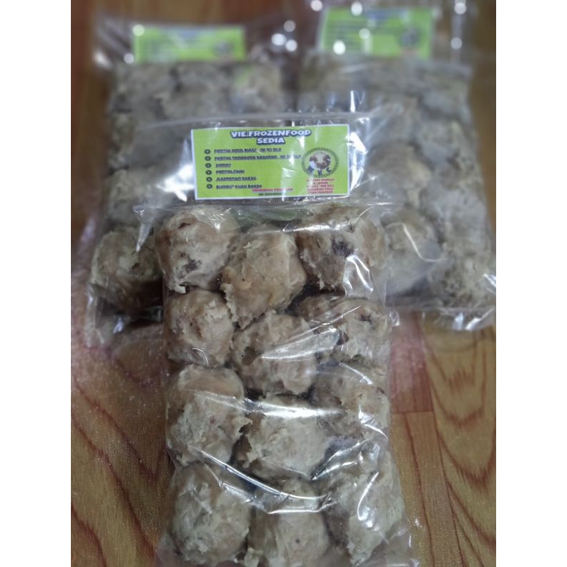 

pentol bakso tanggung kasaran 1 pcs isi 15 biji