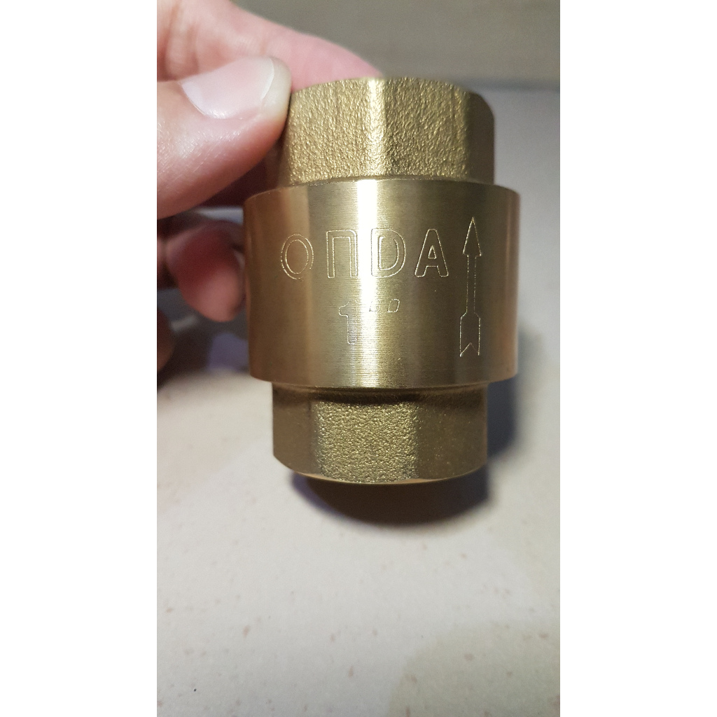 Tusen Klep Onda 1 Inch Kuningan