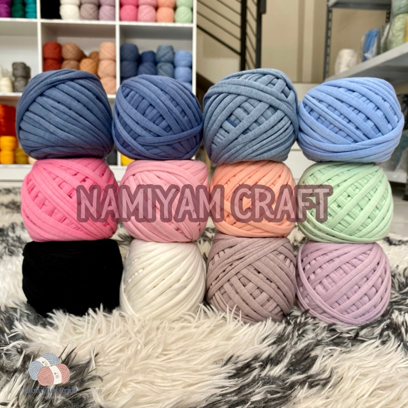 T-Shirt Yarn / Benang Rajut Kaos