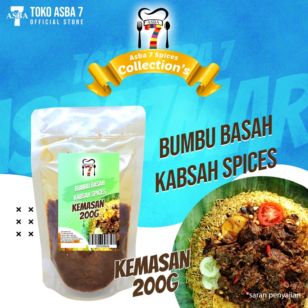 

ASBA BUMBU BASAH KABSAH 200 GR