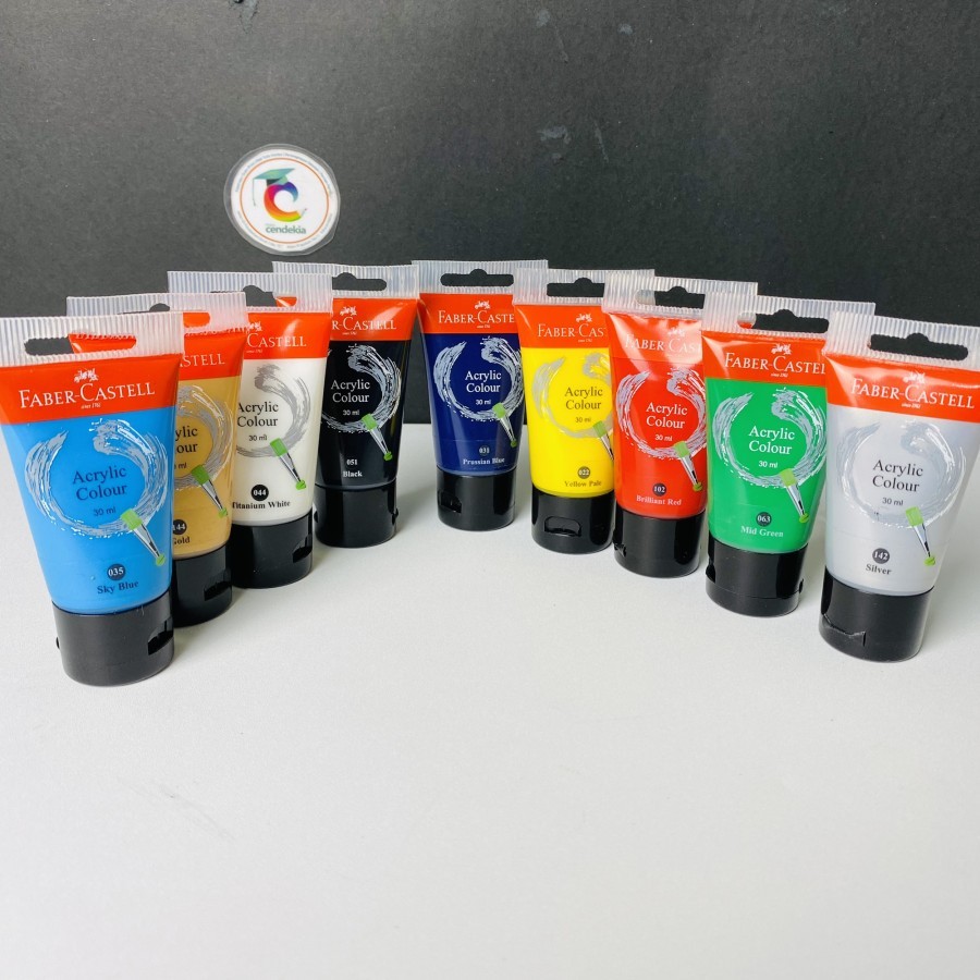 

Cat Acrylic Akrilik Colour FABER CASTELL 30ml