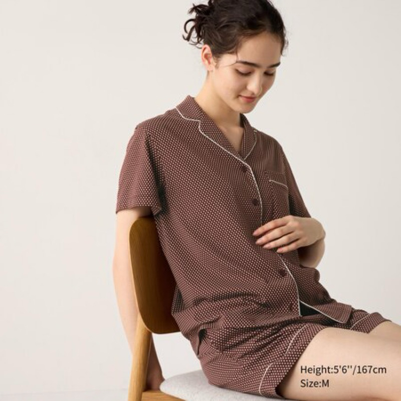 WOMEN Uniqlo AIRism KATUN SET Piyama