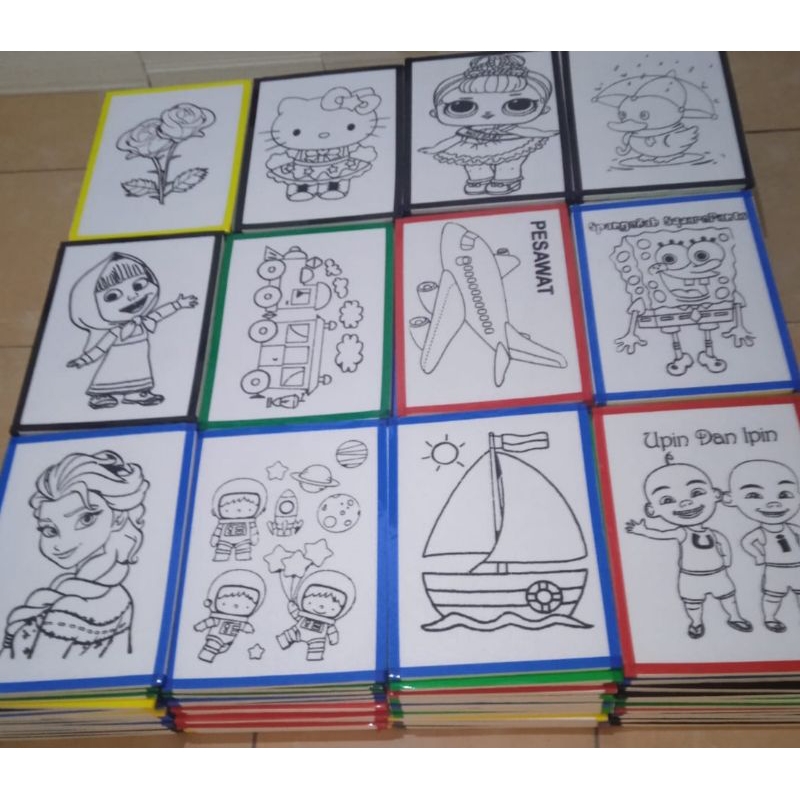 

Styrofoam gambar pake lis per 12pcs ukuran 25x35