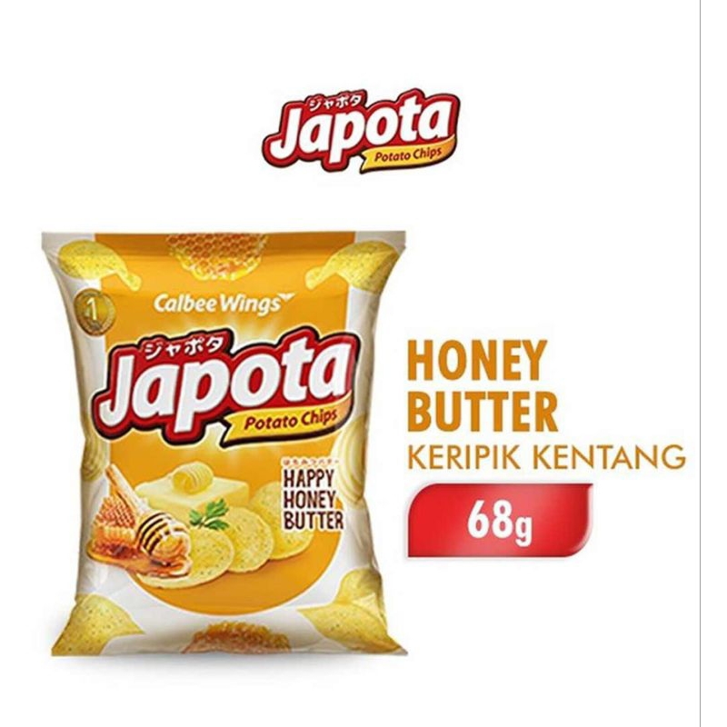 

Japota Keripik Kentang Happy Honey Butter 68gr