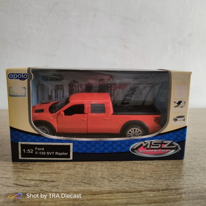 Diecast MSZ Apolo Ford F 150 SVT Raptor