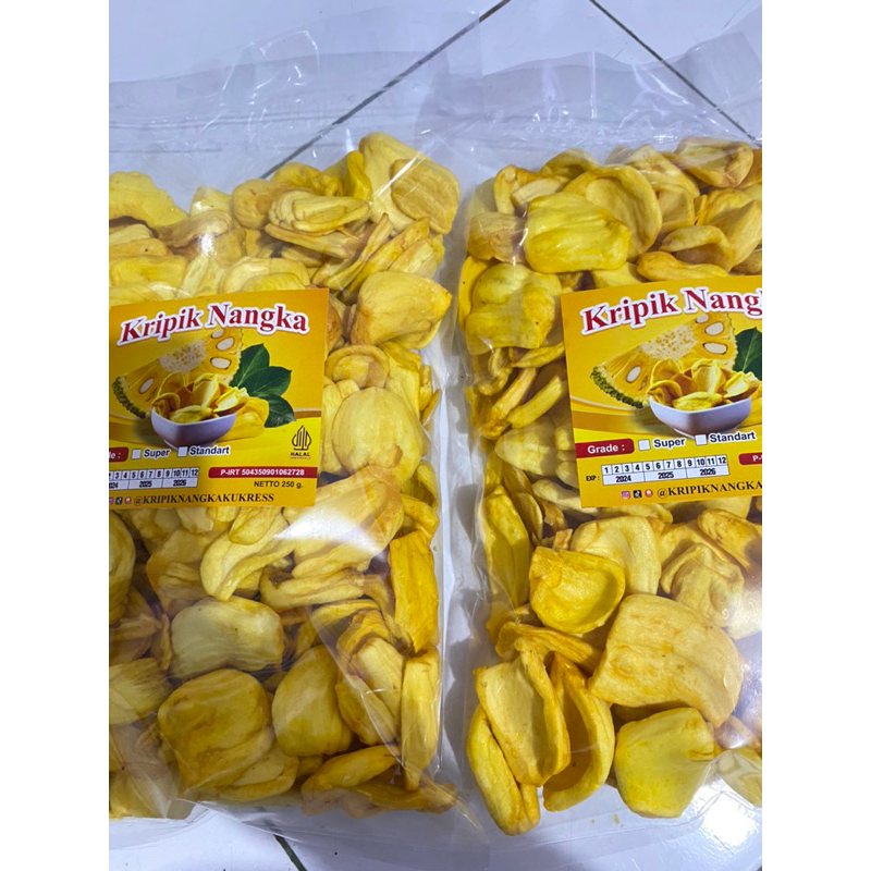 

Kripik nangka Grade A super 500 gram