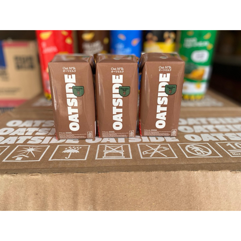 

OATSIDE CHOCOMALT OAT MILK CHOCOLATE 200ml (6pcs) Mini Straw