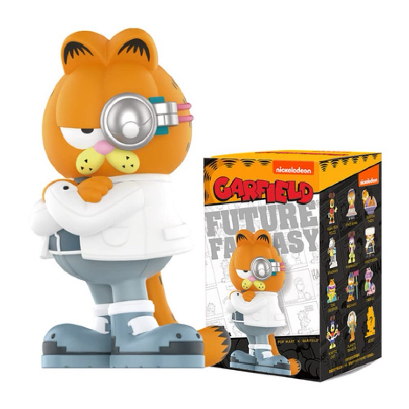 GARFIELD X POP MART ORIGINAL - Nickeloden Garfield Future Fantasy