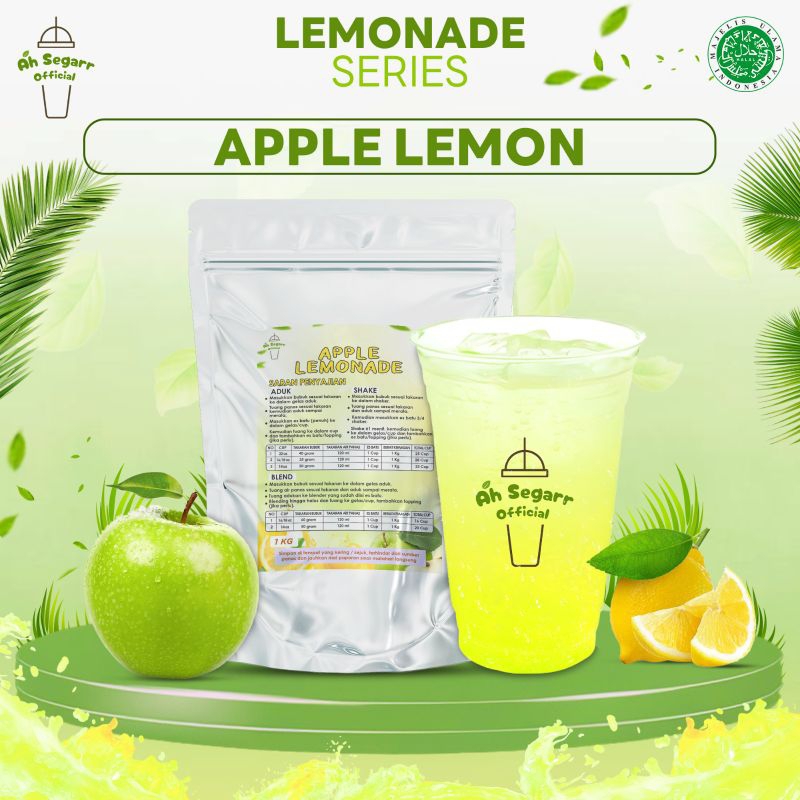 

[Bisa Cod] Apple Lemon// Bubuk Minuman Premium Instan 1Kg