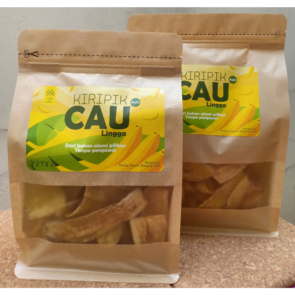 

Cemilansilingga - Keripik Pisang Asin LINGGA 150gr