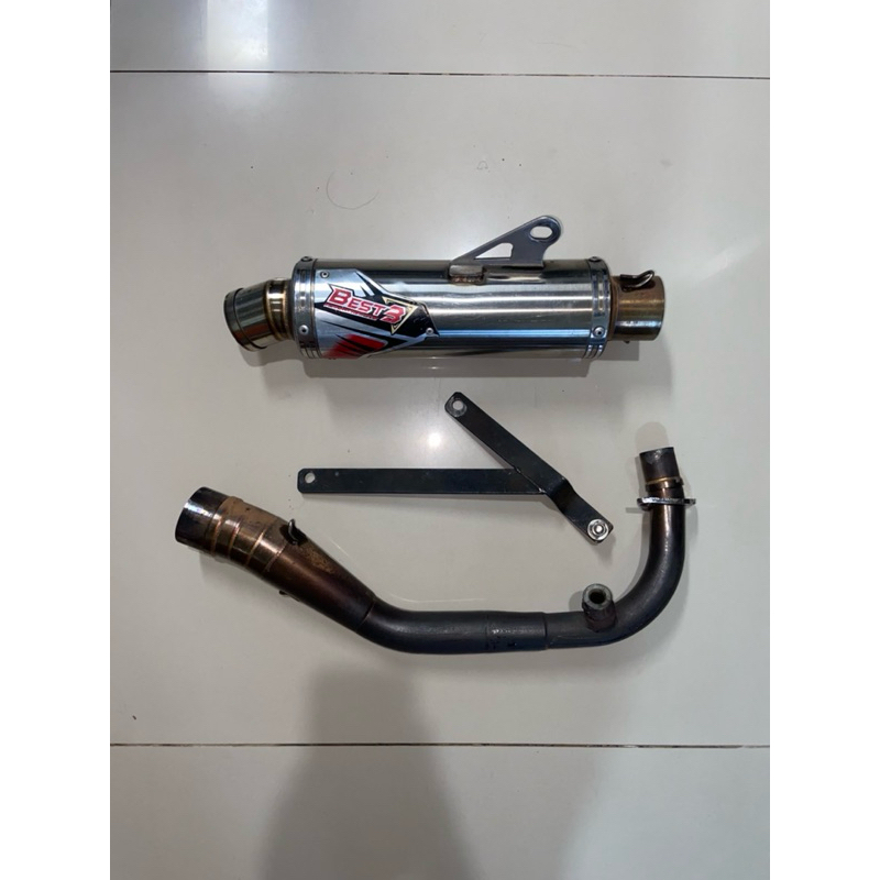 Knalpot Best3 Vespa Inlet 50mm