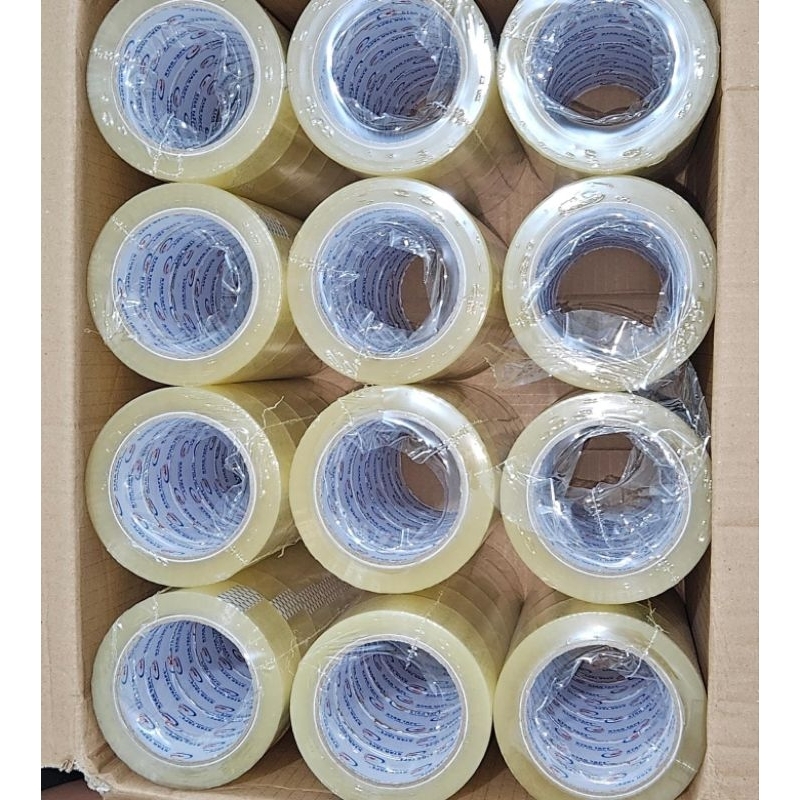 

1Dus/karton (72Roll) 45x 100 Yard Lakban Bening/Lakban Coklat