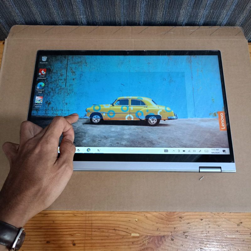 Laptop Lenovo Flex 5 Convertible Flip Touchscreen Cor i5-1035G1 Gen 10Th Ram 8Gb/SSD 512Gb Dualvga N