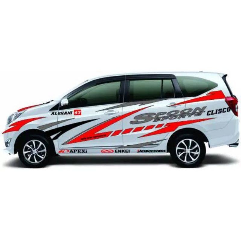 cutting stiker mobil Innova Avanza Xenia stiker cutting stiker terlaris