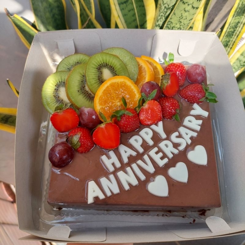 

Pudding Coklat Toping Buah Uk 18CM