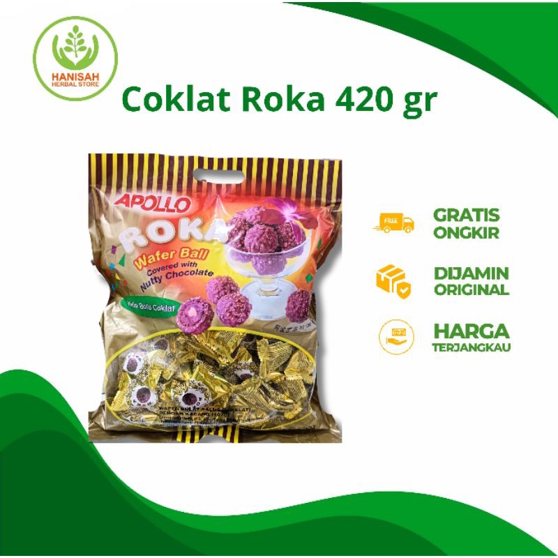 

APOLLO ROKA COKLAT WAFER BALL