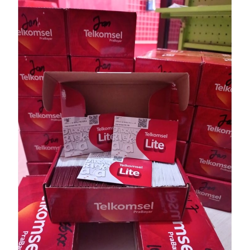 Perdana telkomsel / Red 0k telkomsel harga grosir