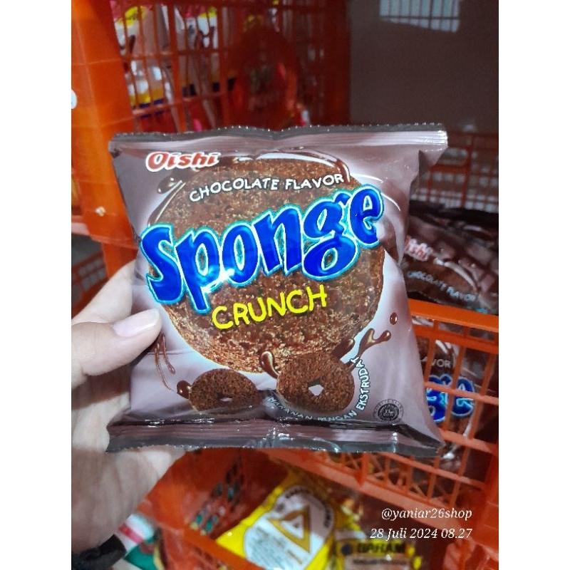 

SNACK OISHI SPONGE CRUNCH CHOCOLATE 22GR