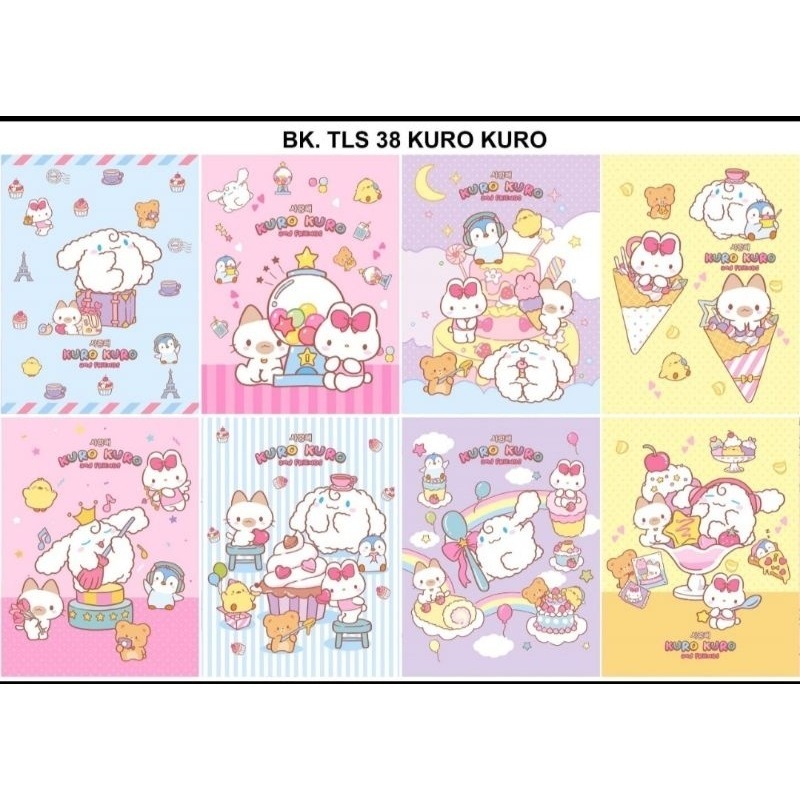 

Buku Tulis Paper Star 38 Lembar 10 Buku - Gambar Seri Karakter