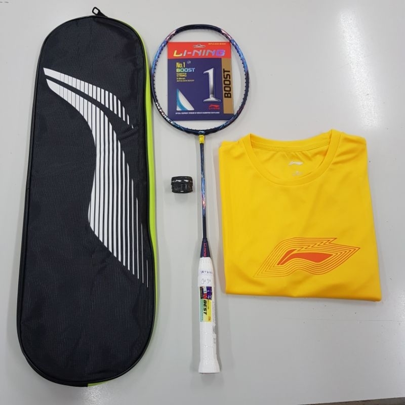 Raket Racket Reket Badminton Bulutangkis Lining Li ning Li-ning AX Force 90 Jojo Jonatan Christie Or