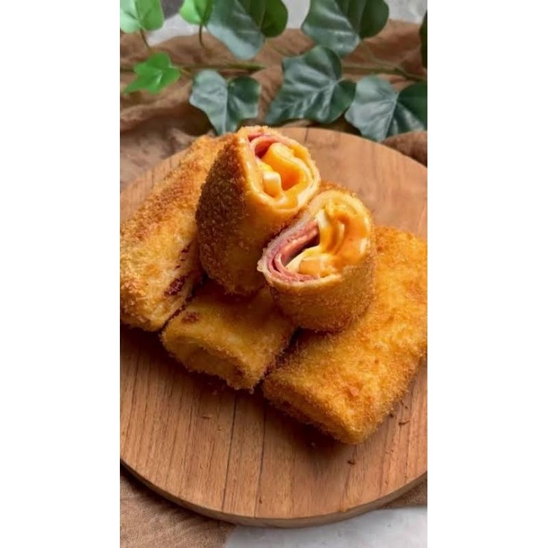 

RISOLES SMOKED BEEF MENTAI -isi 6Pcs/Box