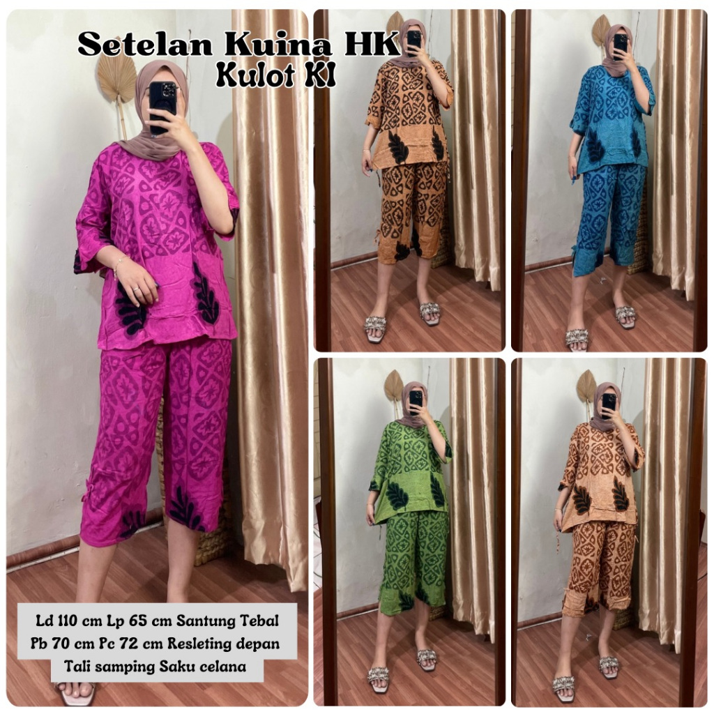 SETELAN KULOT SANTUNG TEBAL