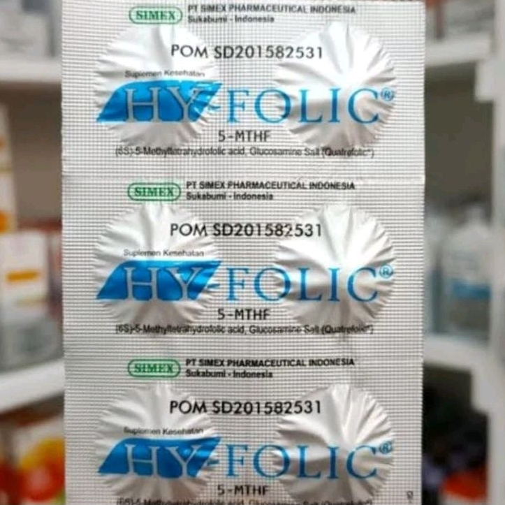 HY-FOLIC / HY FOLIC / HYFOLIC  STRIP 6 TABLET