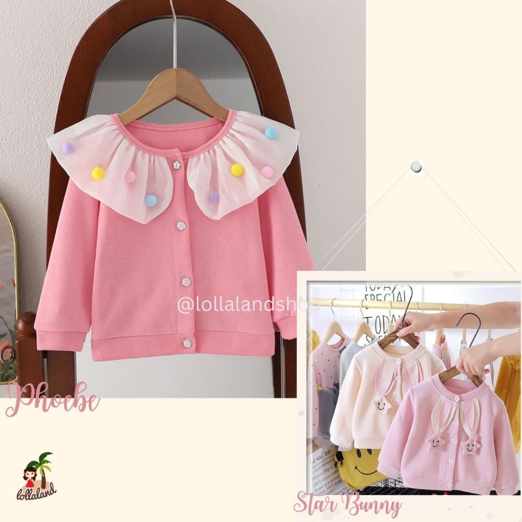 Cardigan Anak Jacket Bunny Import