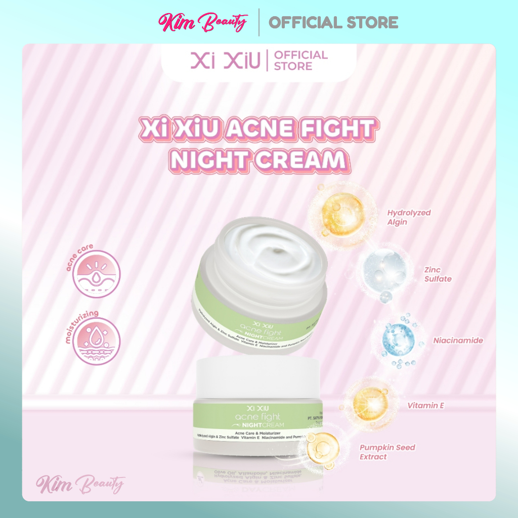Xi Xiu Acne Fight Night Cream 15GR