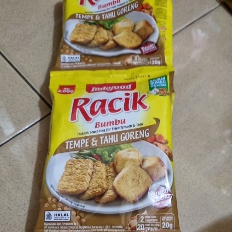 

Bumbu Racik Tempe dan Tahu Goreng 20 gr