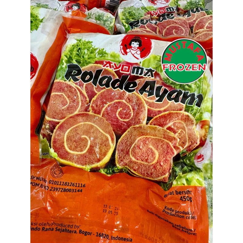 

Ayoma Rolade Ayam 450gr